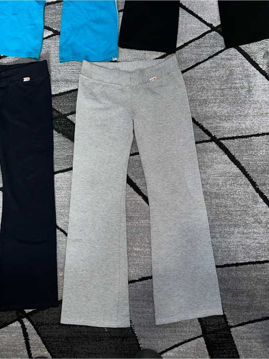 Mi Pants - Mi Kids Gray Flare Sweatpants